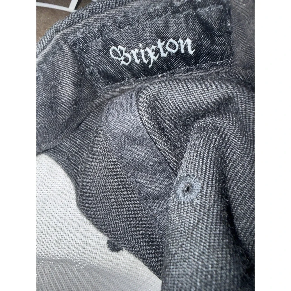 Brixton‎ BRXTN Genuine Custom Quality Snapback Hat Black Patch Logo Cap